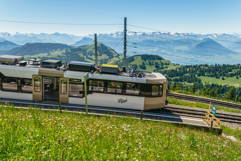 Vitznau: Train Tickets and Rigi Mineral Baths Day Ticket