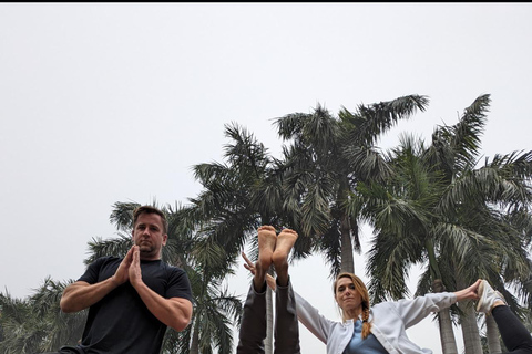 Délhi: Ioga no Lodhi GardenDelhi: Yoga no Lodhi Garden