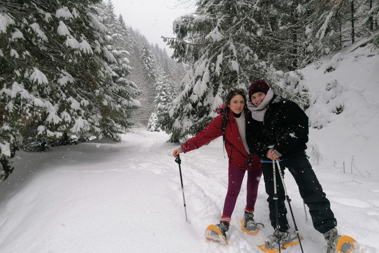 从布拉索夫出发：克拉乌利石雪鞋徒步之旅从布拉索夫出发：克拉乌利石雪鞋之旅