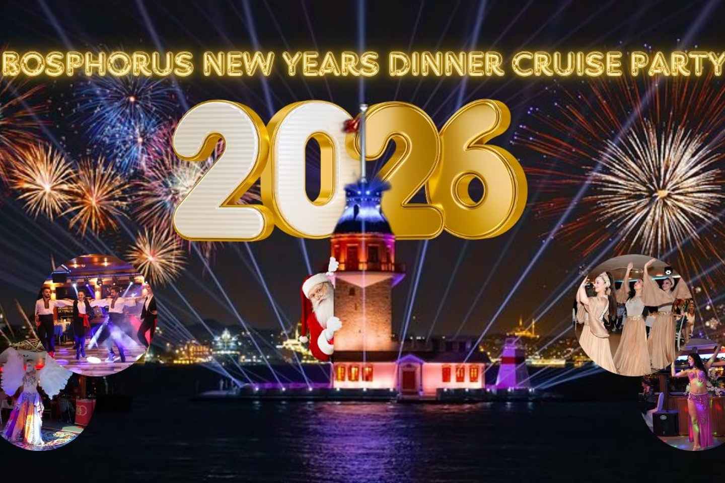 Istanbul: New Year's Eve Bosphorus Dinner Cruise 2026