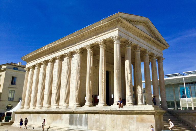 Sigue el acueducto romano (Nîmes Uzès Pont du Gard)