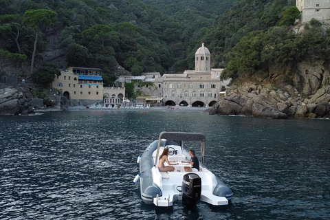 Baignade avec les cétacés Visite privée en bateau Genova Portofino