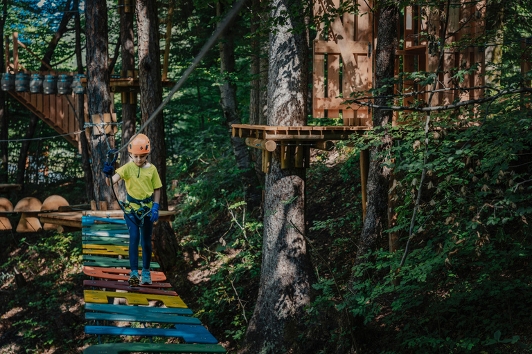 NOD Adventure Park Entry Ticket with 5 Courses & Ziplines