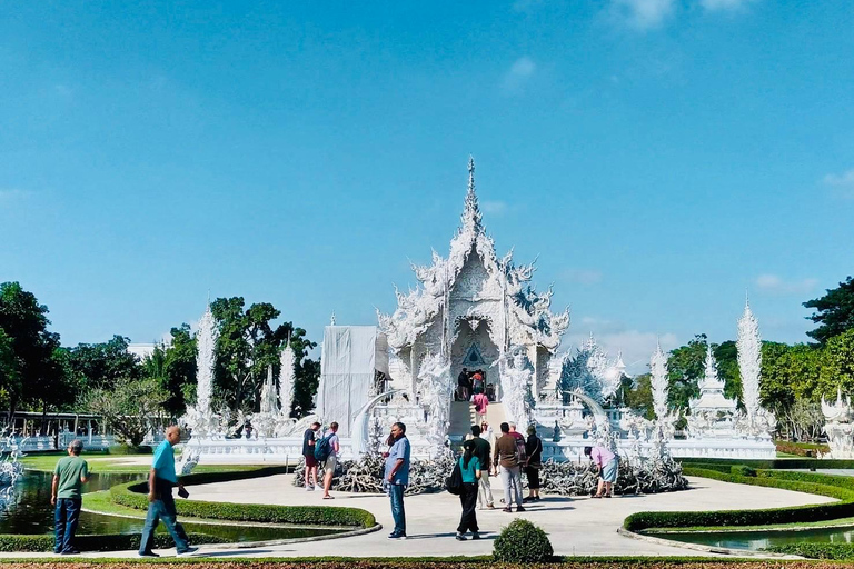 Chiang Rai: Explore 3 Highlight Temples (White, Blue, Red) Meeting Point: Wat Phra Singh (Hotels Outside Pickup Area)