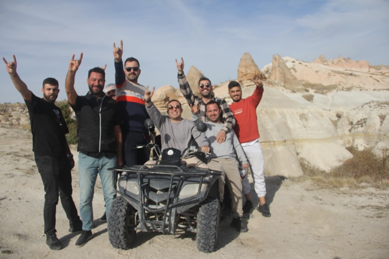 Cappadocië: tours bij zonsopgang en zonsondergang per ATVCappadocië: begeleide ATV-trailtour door landschap en lokale geschiedenis