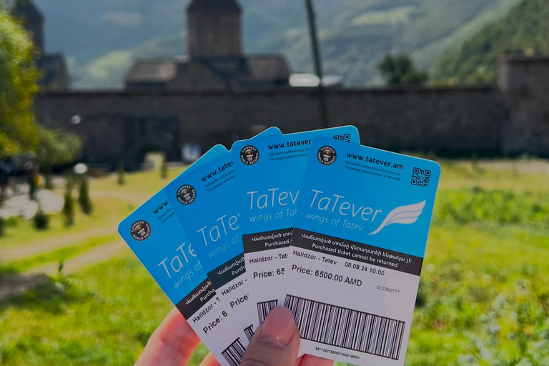 From Yerevan: Tatev Monastery and Wings of Tatev Tour
