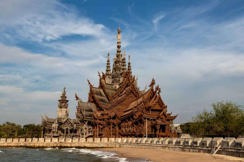 From Bangkok: Sanctuary of Truth and Pattaya City Day Trip Sanctuary of Truth & Pattaya - Entrance Fees Not Included