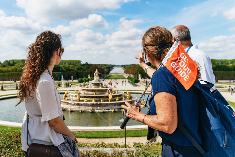 Versailles : visite du château avec coupe-file et jardinsVisite de groupe en allemand avec accès aux jardins