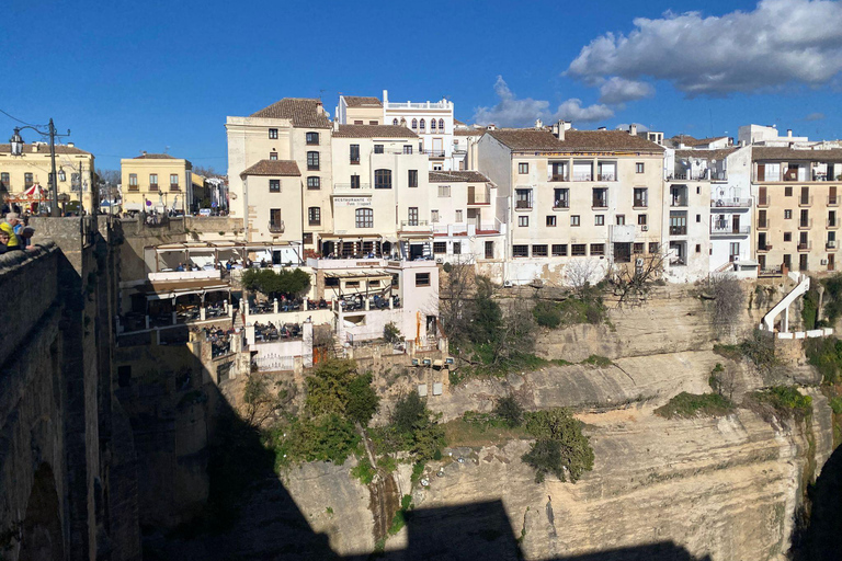 from Mijas, Malaga: Private tour Ronda incl. transfer, bullfighting arena and tapas