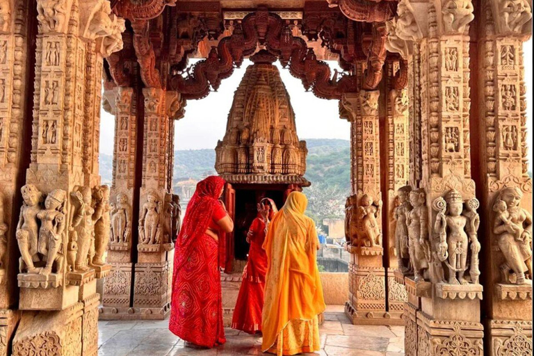 Jaipur: Amer Jagatshromani tempel bezoeken