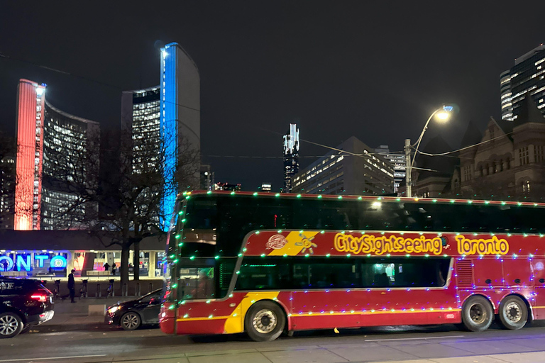 Toronto : Visite en bus des lumières festives