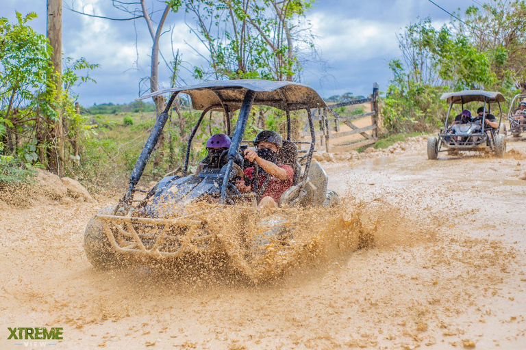 Punta cana : Off road buggy avontuur met cenote grot zwemmen en strandPunta Cana: Onvergetelijk buggy-avontuur door Macao Beach en watergrotten