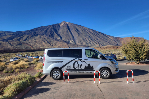 Teide National Park and Vilaflor; local wine tastingTeide-Nationalpark und Vilaflor; lokale Weinverkostung