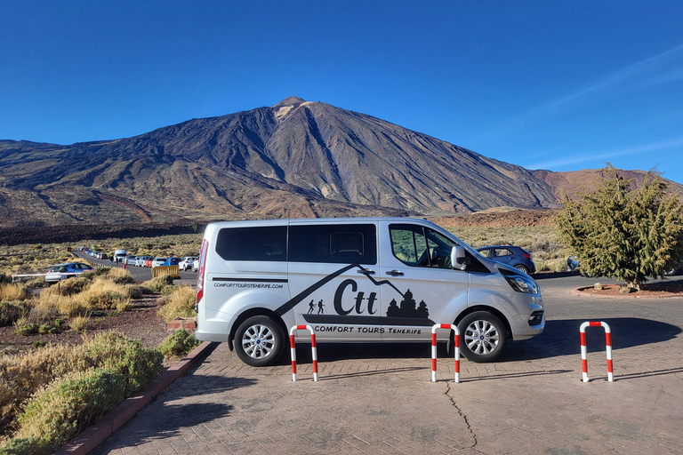 Teide National Park and Vilaflor; local wine tastingParc national du Teide et Vilaflor ; dégustation de vins locaux