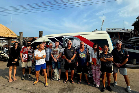 Pattaya: Fun dives in Pattaya and Samaesarn with transfer 3 Dives