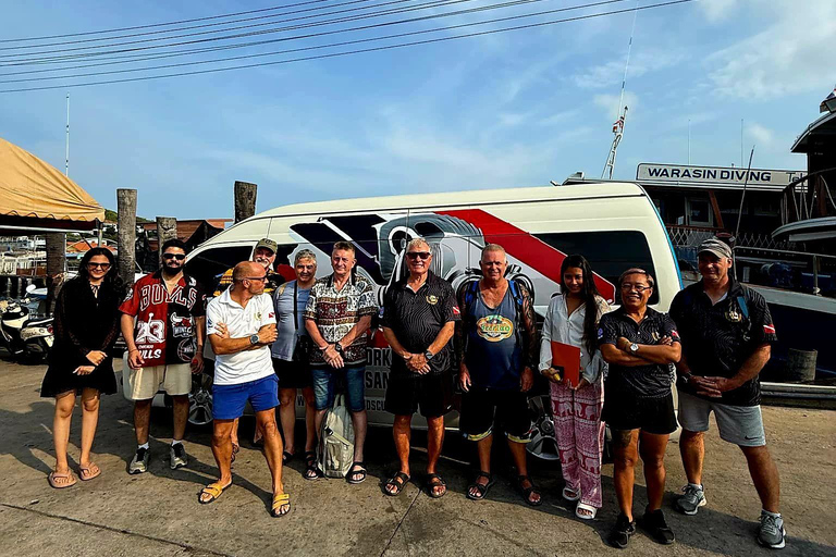 Pattaya: Fun dives in Pattaya and Samaesarn with transfer 3 Dives