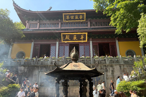 Hangzhou Day Tour: Lingyin Temple + Tea Culture Experience