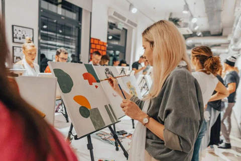 Christmas painting and mulled wine in Warsaw!