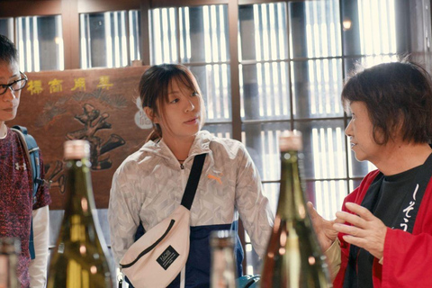 Tour in e-bike della regione di Shisō con visita a una fabbrica di sakeTour in e-bike nella regione di Shisō con visita a un birrificio di sake