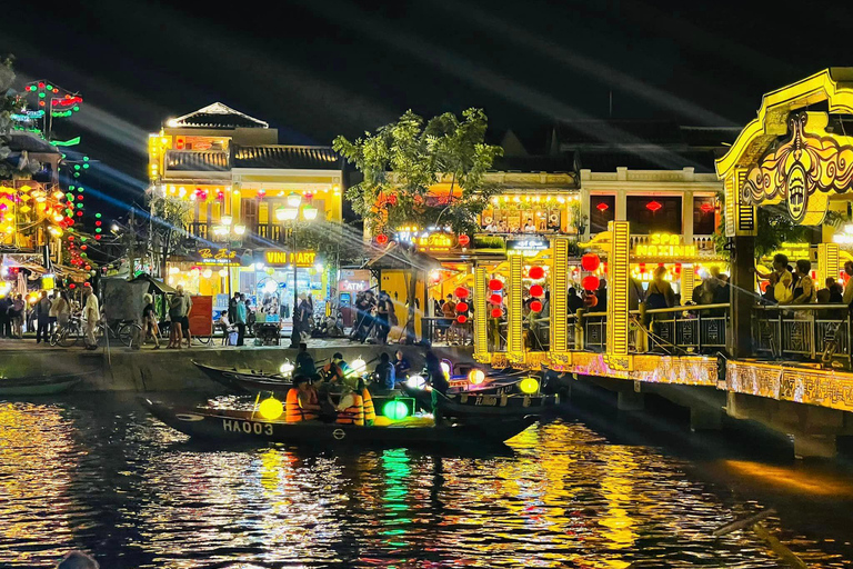 Ônibus Da Nang - Golden Bridge - Hoi An à noite - DaNangÔnibus Da Nang - Ponte Dourada - Hoi An à noite - Da Nan