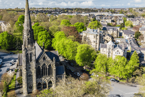 Recorrido en coche por Nidderdale con una APP