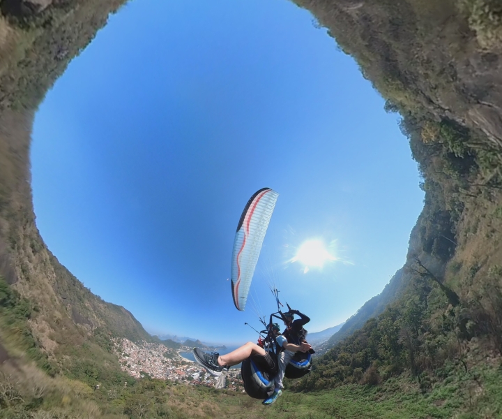 Niteroi - Rio de Janeiro: Paraglider tandem flight