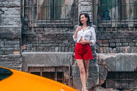 Foto di strada nelle vie più belle di Budapest