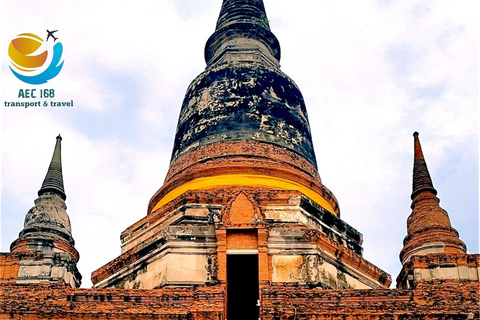 Ayutthaya 7 Temples Tour with Train, VIP Van, & Lunch