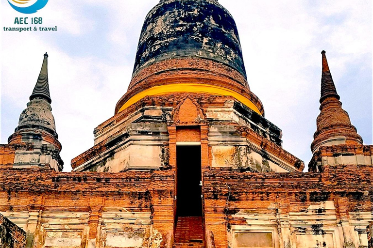 Ayutthaya 7 Temples Tour with Train, VIP Van, & Lunch