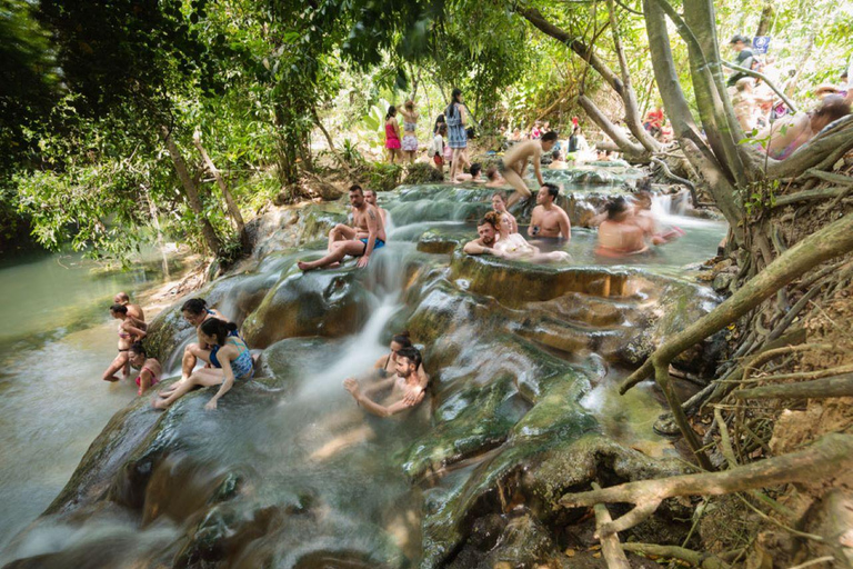 Private Tuk Tuk, Hot springs, Emerald pool, Tiger Cave Private Tuk Tuk, Hot springs, Emerald pool, Tiger Cave