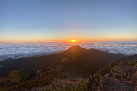 From Achada do Teixeira: One-Way Transfer to Pico do Arieiro