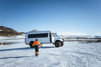 Schneemobil ist ein Eyjafjallajökull - Housity