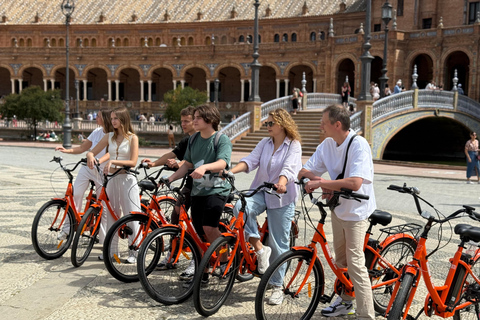 Seville: Guided Bike & E-Bike Tour with Local Guide Guided E-Bike Tour