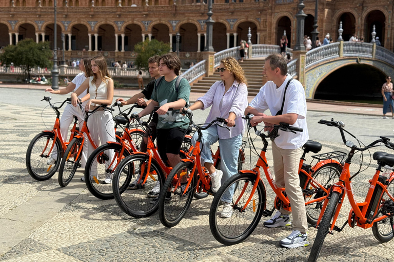Seville: Guided Bike & E-Bike Tour with Local Guide Guided E-Bike Tour