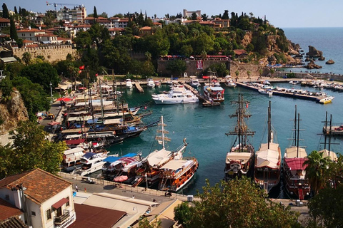 Antalya Old City Harbor Boat & Local Fish Bread Experience