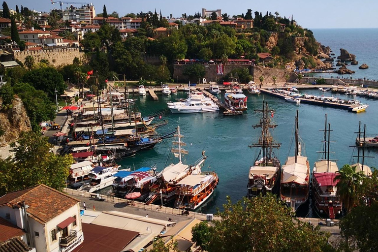 Antalya Old City Harbor Boat & Local Fish Bread Experience