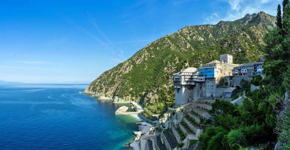 From Thessaloniki: Aristotle’s Stagira & Mount Athos Cruise