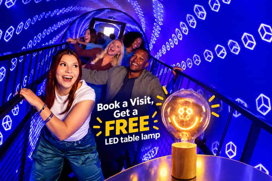 Detroit: Eintrittskarte für das Museum of Illusions. Foto: GetYourGuide