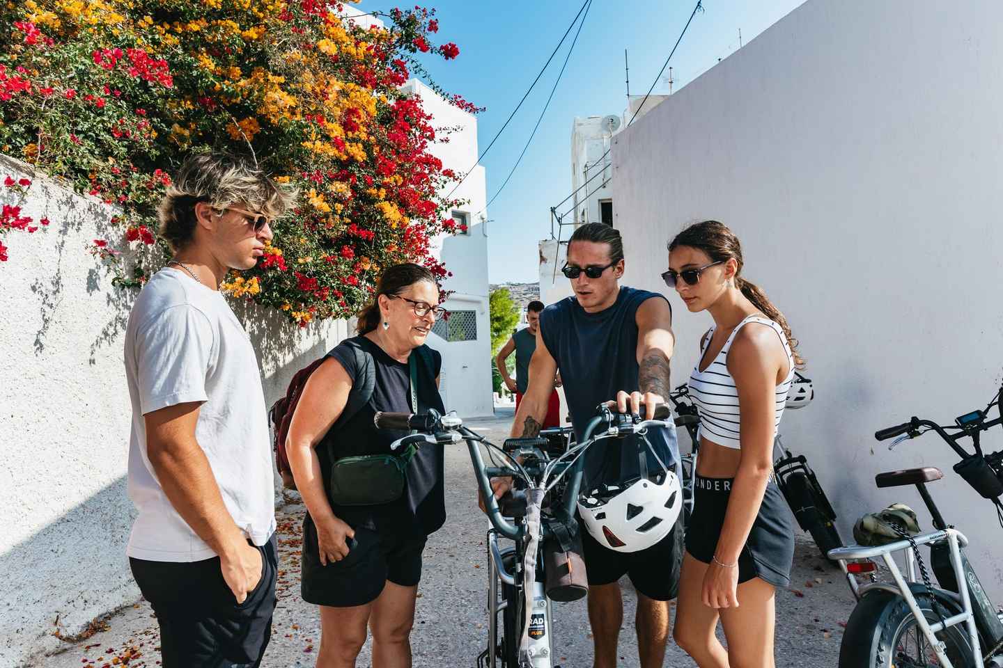 Adamas: Milos Highlights Tour on an Electric Bike