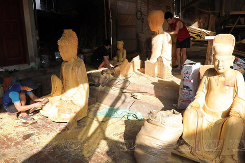 Hanoi Nhan Hien Sculpture Village or Hat and Incense Village Local Guide In Incense Village without Car Transfer & Ticket