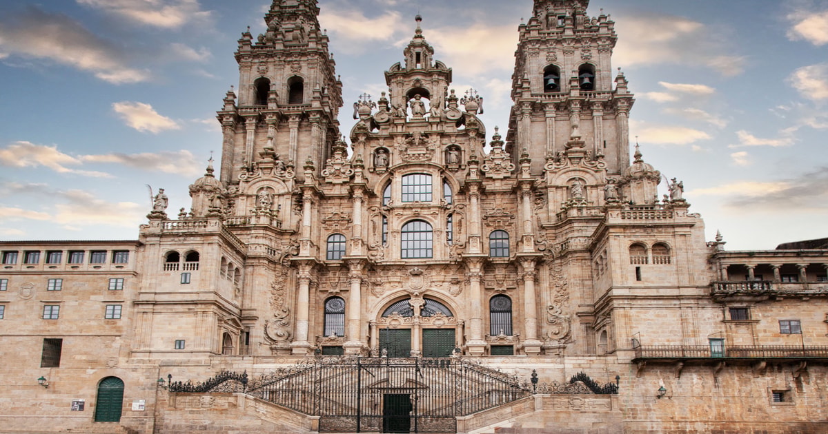 Schne Porto Santiago De Compostela Bild