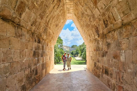 Uxmal and amazing cenotes guided tour with lunch from Mérida