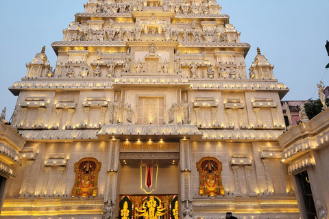 New Delhi: Akshardham Temple Night Tour & Fountain Show Akshardham Water & Light Show with Car + Guide