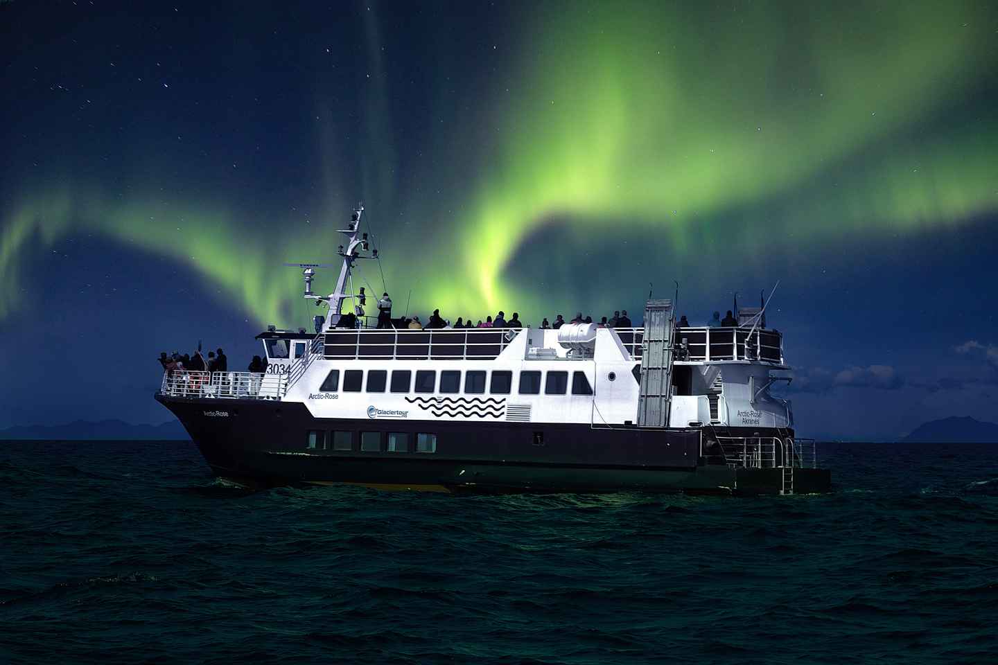 From Reykjavik: Northern Lights Sightseeing Cruise - From Meeting Point
