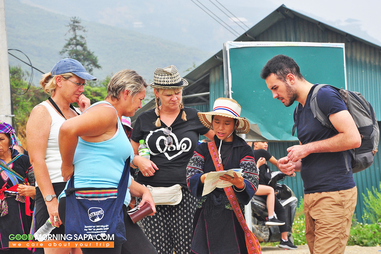 Da Hanoi: Tour di due giorni a Sapa con visita al Picco FansipanSa Pa: tour della città e della cima del Fan Si Pan da Hanoi