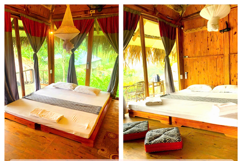 Hanoi: 2-Day Pu Luong Trekking & Resort balcony room Option 1: Balcony Mountain View Room at Resort