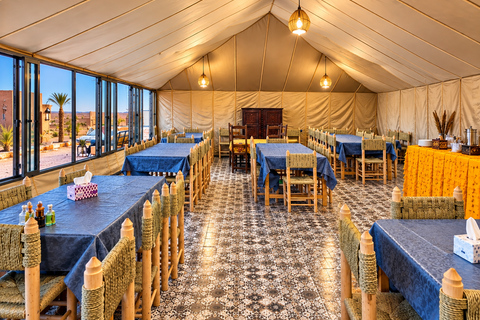 From Agadir: 2-Day Zagora Desert Tour, Camel Ride & Camp Shared Tour – Luxury Desert Camp & Camel Rides