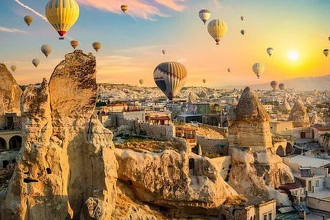 Cappadocia: Hot Air Balloon Ride & Eco Village Tour