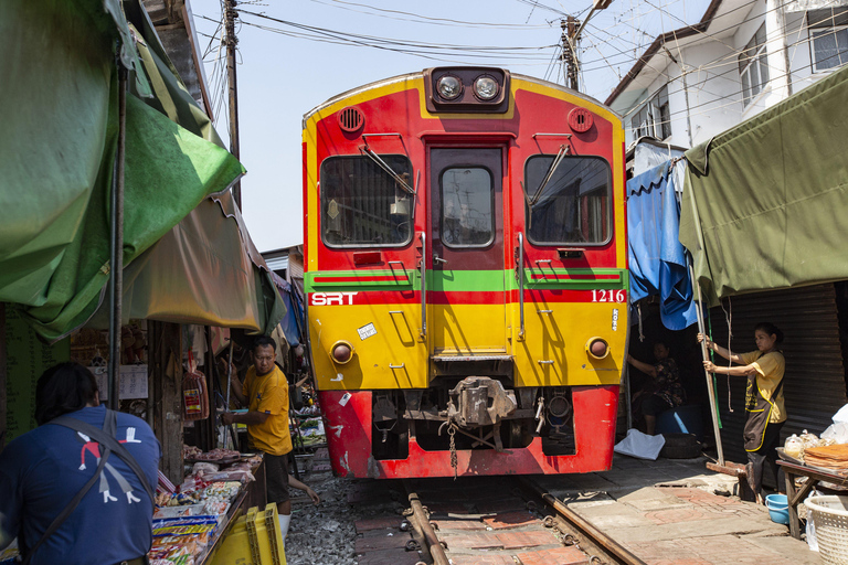 From Bangkok: Local Floating & Railway Market, Dragon Temple