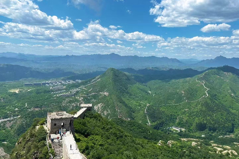 Beijing: Simatai Great Wall & Gubei Water Town Private Tour Private Day Tour or Night Tour without Tour Guide Service